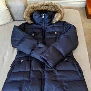 *Last call* Shelli Segal knee length puffer coat